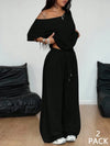 Minimalist Two Piece Lounge Outfit