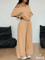 Minimalist Two Piece Lounge Outfit