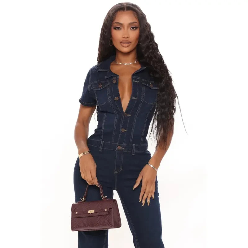 Day Dreaming Denim Jumpsuit