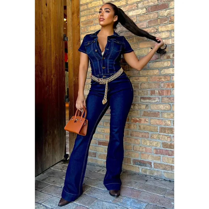 Day Dreaming Denim Jumpsuit