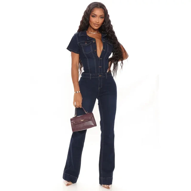 Day Dreaming Denim Jumpsuit