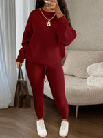 Cozy Knit Sweater Pants Set