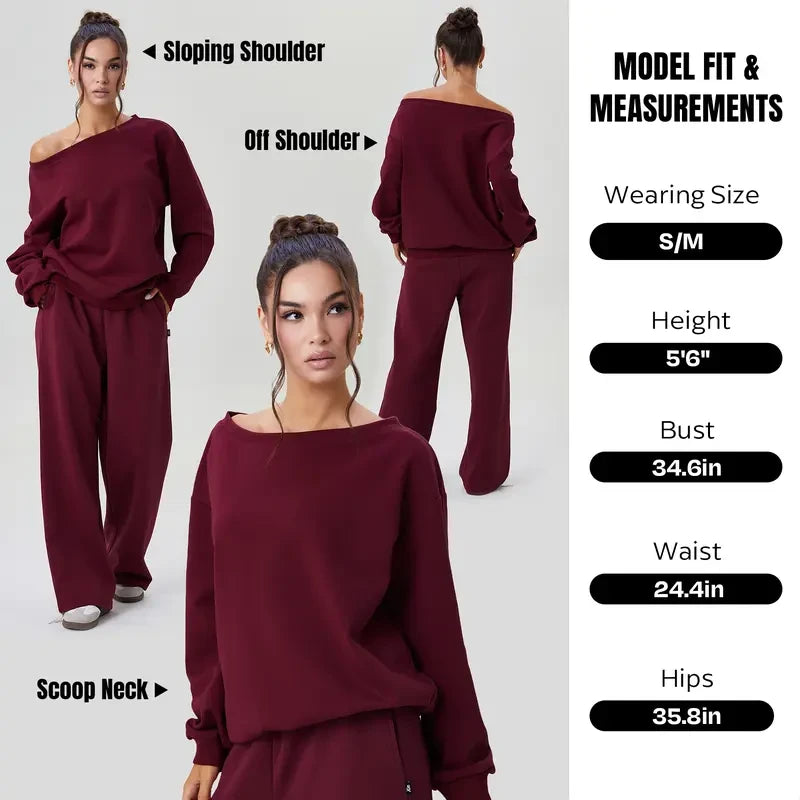 Sloping Shoulder Lounge Set