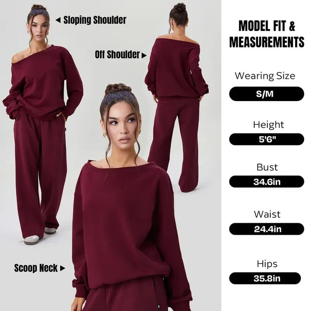 Sloping Shoulder Lounge Set