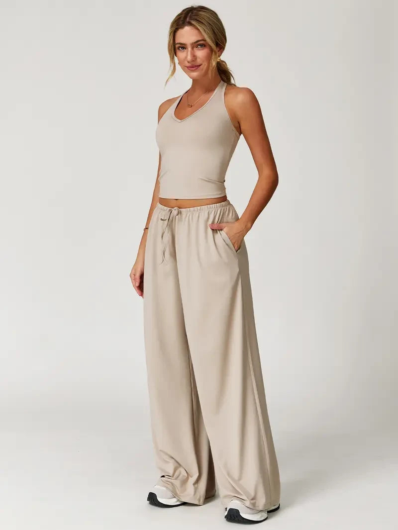 Ribbed Athleisure Lounge Set