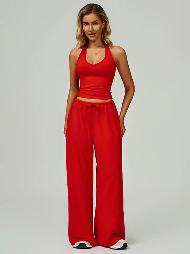 Ribbed Athleisure Lounge Set