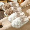 Fluffy Cashmere House Slippers