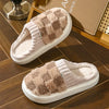 Fluffy Cashmere House Slippers