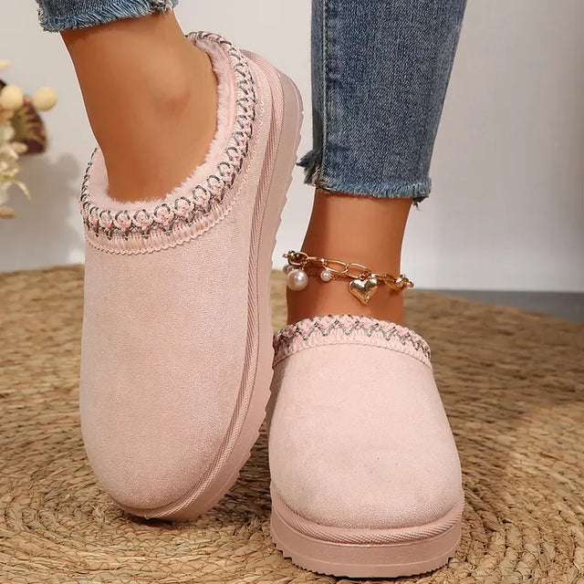 Platform Ankle Bootie Slippers