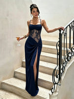 Lace Panel Cami Dress