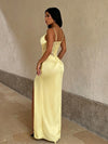 Lace Panel Cami Dress