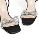 Sparkly Crystal Slingback High Heels