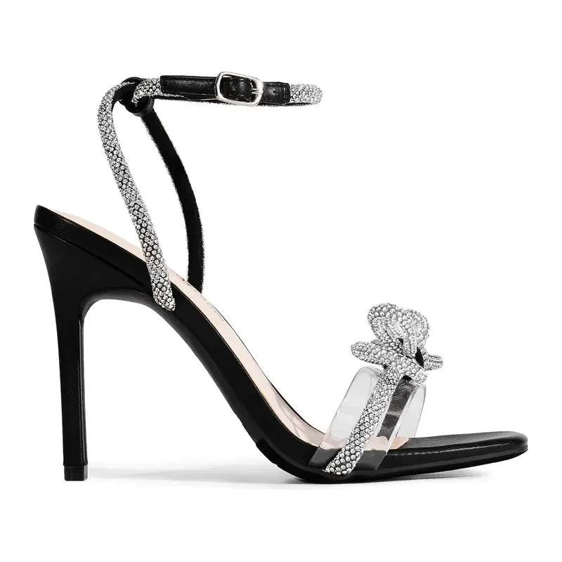 Sparkly Crystal Slingback High Heels