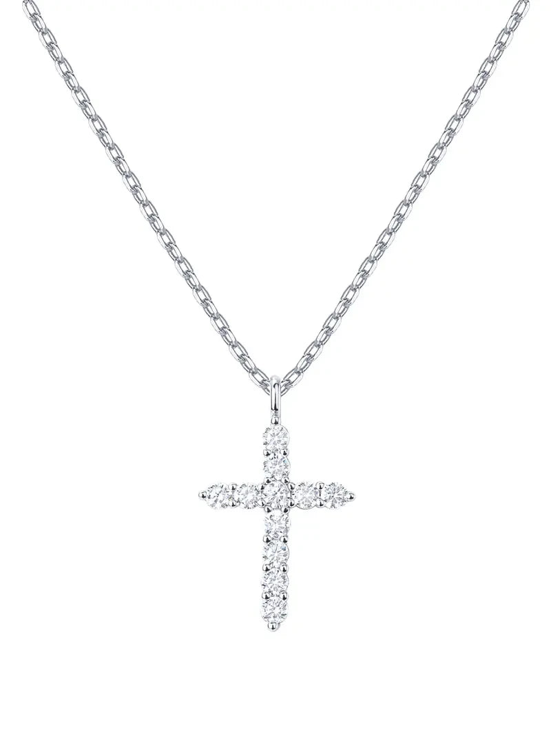 Gold Plated Cross Pendant Necklace