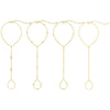Gold-Plated Stackable Hand Chain