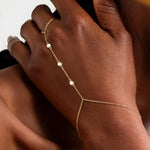Gold-Plated Stackable Hand Chain