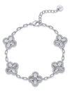 Gold Plated Clover Bracelet