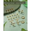Flat Back Earring Stack