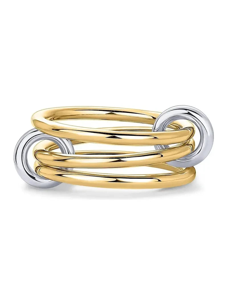 Interlocked Stackable Statement Ring
